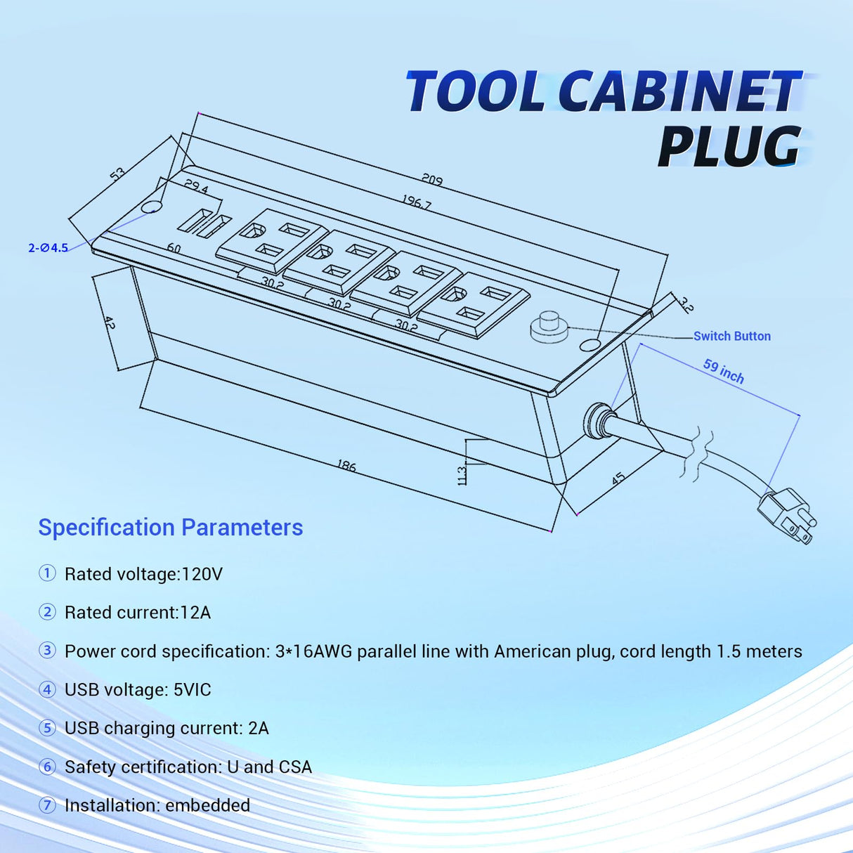 CHETTO C 72-inch Rolling Tool Chest Cabinet Mobile Workbench with 15 Storage Drawers and Wheels, Outlet Black Tool Box for Garage CHETTO C