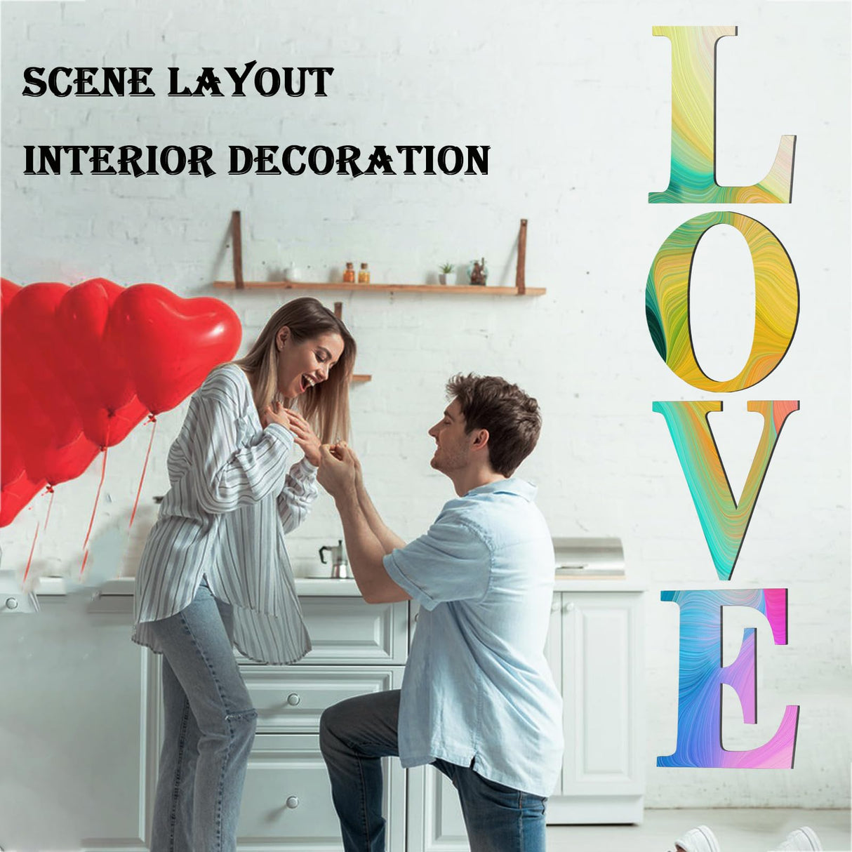 17 Inch Unfinished Wood Letter for Wall Decor, Paintable Thick Wooden Letter for DIY Craft Projects, Blank Wood Alphabet Letter for Birthday, Parties, Wedding, Christmas Home Decoration(Letter N) BIUWING