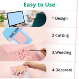 HTVRONT Insert Cards Bundle for Cricut Joy-Card Making Kit Include Insert Cards, Folded Cardstock, Envelope, Weeding Tools, Cricut Joy Card Mat, Suitable for DIY Valentine, Birthday, Holiday Card HTVRONT