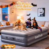 InnoTruth Air Mattress Queen with Built in Pump, Inflatable Mattress Blow up Mattress, Family Choice Award Winner, 18" Colchones Inflables Foldable Air Bed for Guest & Home, Ideal for Camping, 650lbs InnoTruth