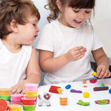 Cutedeer Air Dry Clay Kit, 36 Colors Modeling Clay for Kids, Soft Squishy Molding with Sculpting Tools and Tutorials, Arts Crafts Gift for Boys Girls Cutedeer