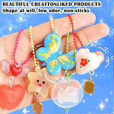 OOTDART 3.5 oz UV Clay Clear Polymer Resin for 3D Crafts, DIY Jewelry Making, Silicone Molds, UV Curing, Crystal Clear Casting, Miniature Art, and Handmade Resin Projects OOTDART