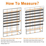Persilux Blackout Roller Window Shades Zebra Blinds (25" W X 72" H, Dark Grey) Dual Layer Sheer Shades Privacy Light Control for Day and Night Shades for Home and Office, Easy to Install Persilux