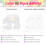 DIYCYCY Easy Paint by Numbers Kit for Adults Beginner,Forest Bear Paint by Number Canvas for Adults,Sunset Landscape DIY Acrylic Oil Number Painting for Adult Home Wall Decor 16x16in (Without Frame) DIYCYCY