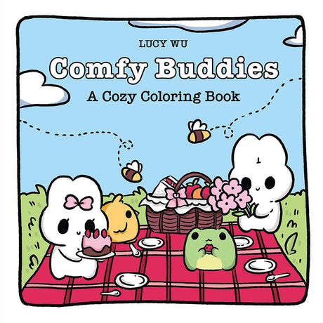 Comfy Buddies: A Cozy Coloring Book (Dover Adult Coloring Books) WoodArtSupply
