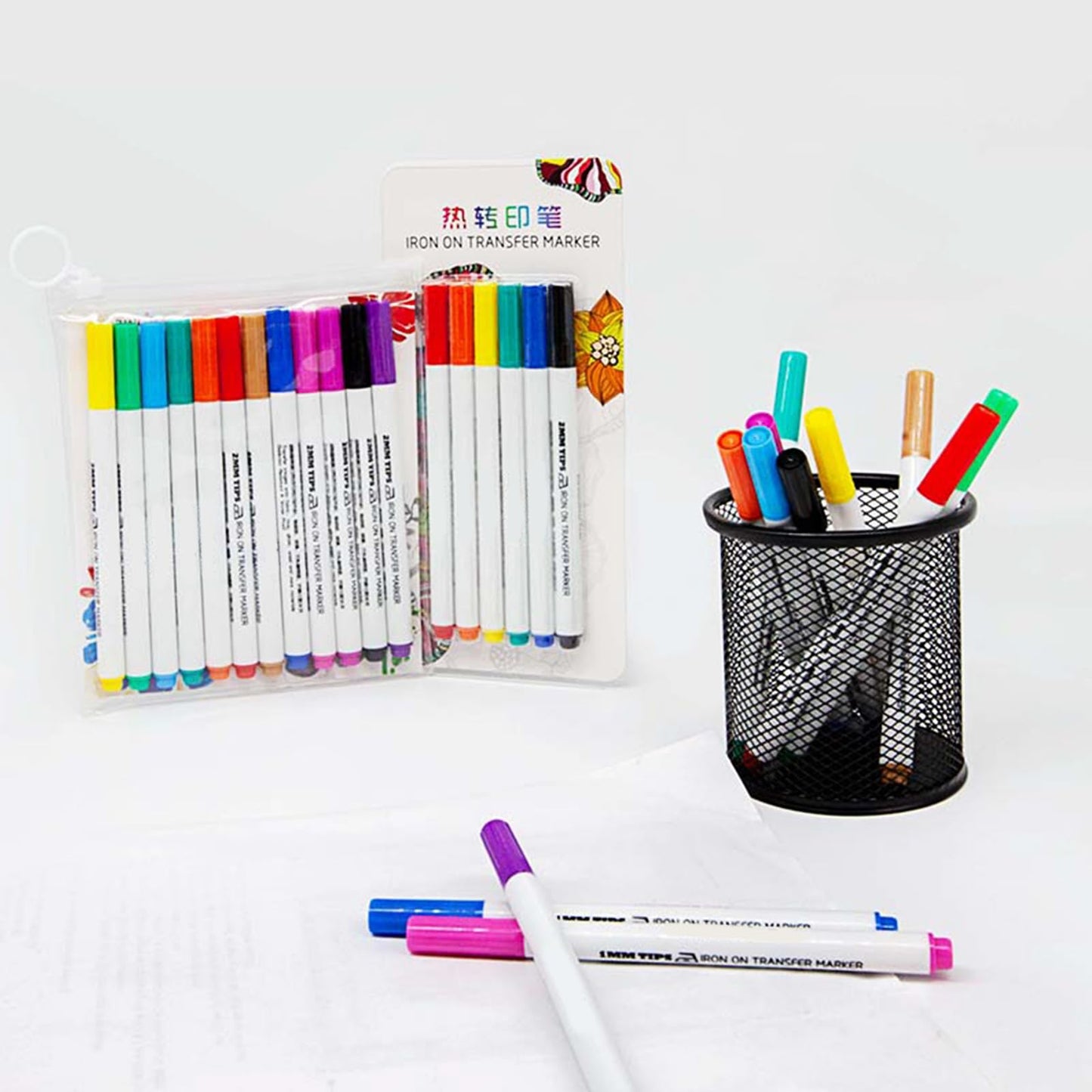 QIYUDUOLA Sublimation-Markers Pens For Mug-Press Maker Explore For Sublimation Tumbler T-Shirt Thermal Transfer Marker, Black