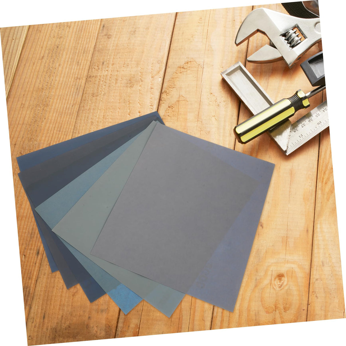 Cabilock Wet Dry Sandpaper Assorted Grits Versatile Abrasive for Automotive Wood Furniture Finishing Wood Turning Cabilock