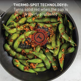 T-fal Ultimate Hard Anodized Nonstick Cookware Set 17 Piece, Oven Broiler Safe 400F, Lid Safe 350F, Kitchen Cooking Set w/ Fry Pans, Saucepans, Saute Pan, Griddle, Pots and Pans, Dishwasher Safe Black T-Fal