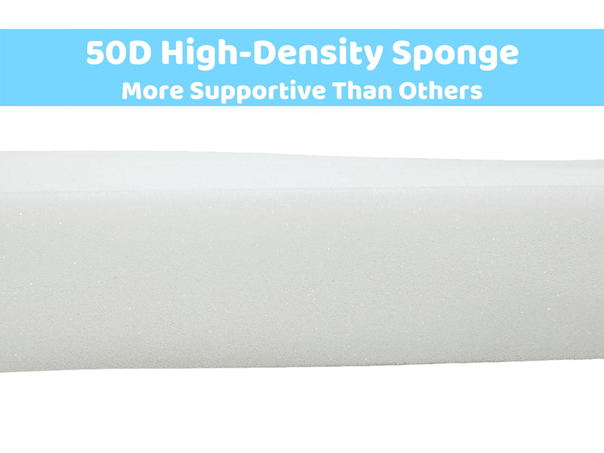 FangKAII Sagging Mattress Support - 50D High-Density Foam, Restores Firmness, Enhances Sleep & Back Health, Easy Setup for Queen/King/Twin XL, 2"x24"x60" FangKAII