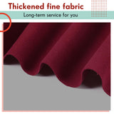 Mixweer Billiard Cloth 8.53ft Pool Table Felt with 6 Cloth Strips Pre Cut Pool Table for Home Clubs Bars Indoor Sports Game(Red) Mixweer