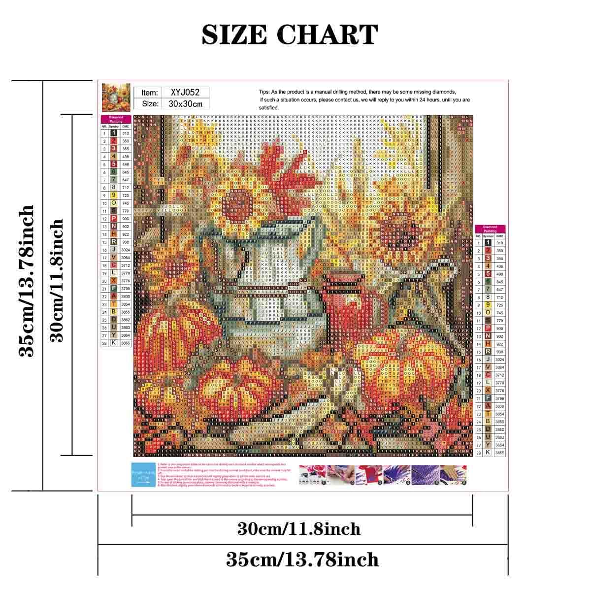 Fall Diamond Painting Kits for Adults Beginners, 5D DIY Diamond Art Kit, Full Round Drill Gem Crafts, Pumpkin Sunflower Diamonds Dot Paint with Numbers Mosaic Arts Craft, Home Decor 11.8x11.8Inch wavaiov