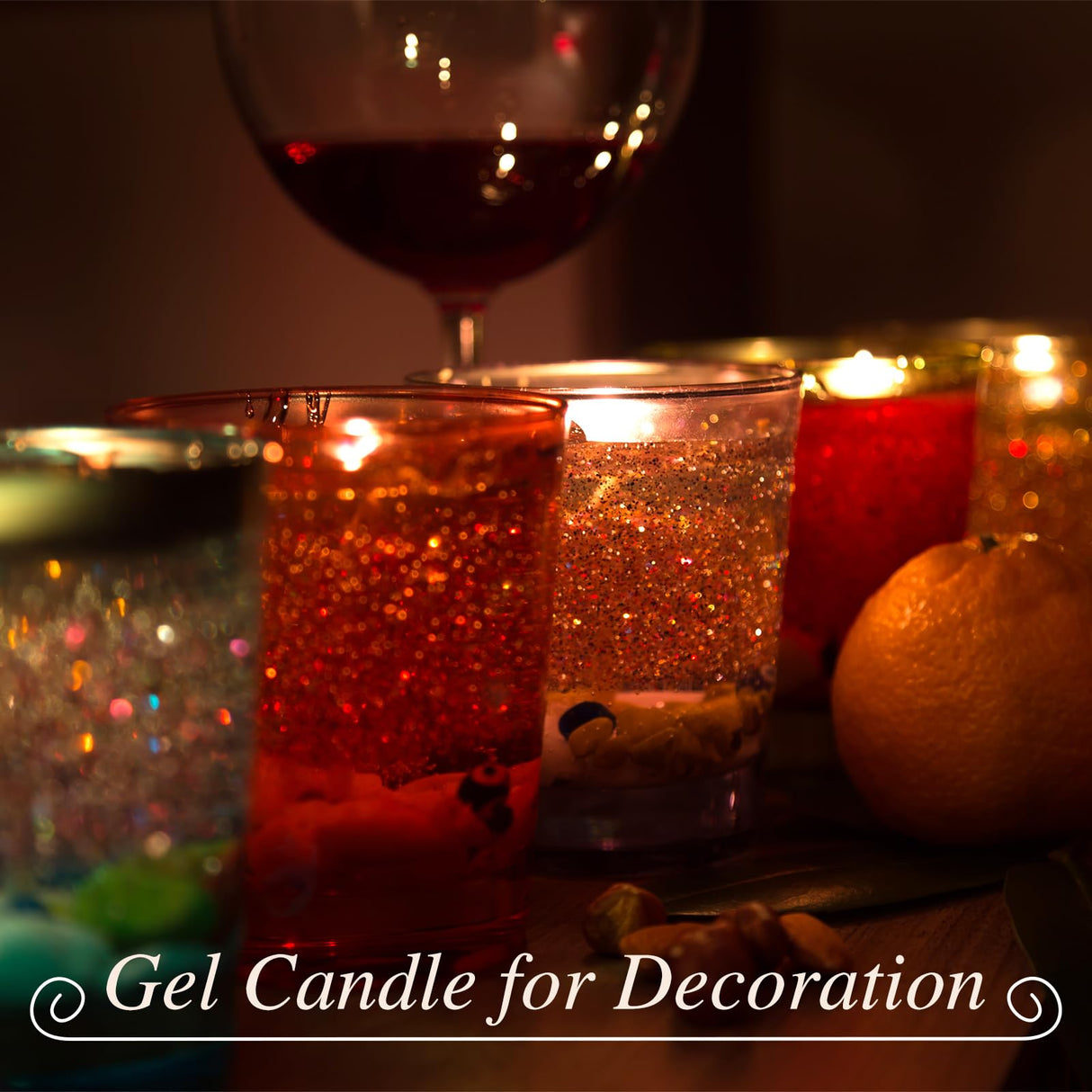 MTLEE 6 lb Gel Wax for Candle Making, Clear Jelly Candle Wax with Wooden Candle Wick Centering Device for DIY Candle Making Supplies MTLEE