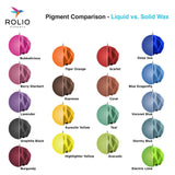 Rolio Liquid Candle Dye, 18 Colors (0.33 oz Each) – Unscented Dyes for Candle Making Supplies, Vibrant Colorants for Soap Crafting, Silicone Mold Projects, and DIY Wax Art, Great Crafting Supplies Rolio