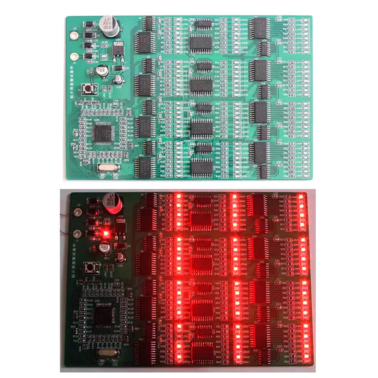 ISolderStore Soldering Practice Kit 4 Kits SMD SMT Kit DIY Electronic DIY Kits Soldering Project Soldering Training Board All in One ISolderStore
