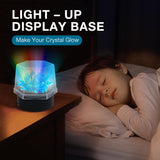 BenBen Crystal Growing Kit for Kids, Grow 6 Crystals with Light Up Display Stand, Educational STEM Toys for Girls and Boys, Science Kit for Kids Age 8-14, Birthday Gifts Science Experiments BenBen
