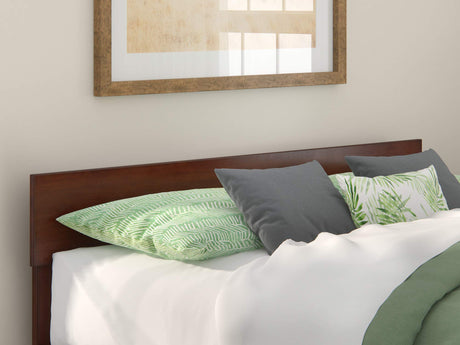 AFI Boston Queen Size Headboard in Walnut AFI