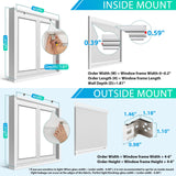 Allesin Motorized Roller Blinds with Remote Control for Windows, Blackout Smart Roller Shade, Battery Powered Electric Smart Blind for Home & Office(White,H72 x W35) Allesin