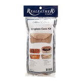 Realeather Eyeglass Case Leathercraft Kit for Medium to Small Glasses Realeather