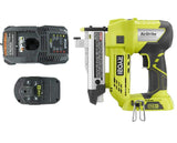 Ryobi One+ Plus 18 Volt Air Strike 23 Gauge 1-3/8in Cordless Headless Pin Nailer P318, Battery and Charger Combo Kit (Bulk Packaged) (Renewed) RYOBI