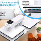 Heat Press Machine, Large Heat Press Digital Control Heat Transfer Machine for T Shirts AKEYDIY