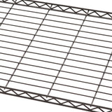 NEAT by TRINITY 5-Tier Adjustable Wire Shelving with Wheels, Wire Shelf Rack for Kitchen Organization, Garage Storage, 400 to 2000 Pound Capacity, NSF Certified, 36” x 18” x 72”, Black NEAT by TRINITY