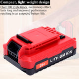 Lasica 2Pack Compatible with Porter Cable 3.0Ah 20V Battery, Replacement for Porter-Cable 20-Volt Battery PCC681L PCCK6118 PCCK647LB PCC685LP PCC682L PCC680L 20Volt MAX Cordless Tool Battery Packs Lasica