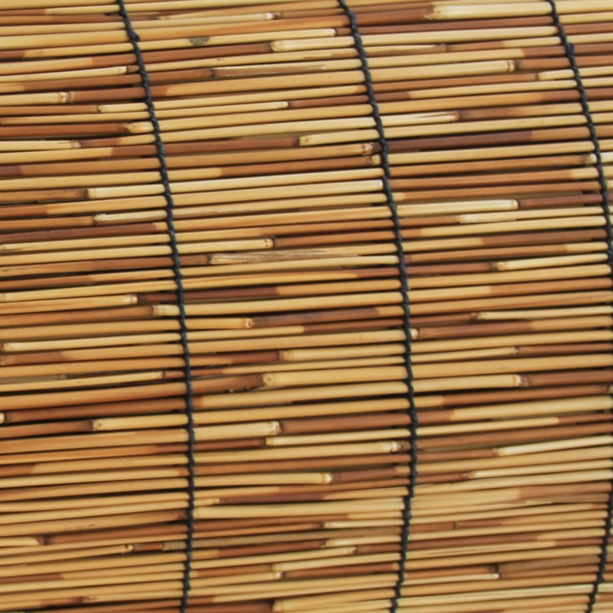 VSOYRA Bamboo Roller Window Shades, Thermal Insulated Bamboo Roll up Outdoor Blinds for Patios, UV Protection Bamboo Blind 20" 72" 75" 55" 30" 48" 24" Wide Cordless Roman Curtain VSOYRA