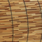 VSOYRA Bamboo Roller Window Shades, Thermal Insulated Bamboo Roll up Outdoor Blinds for Patios, UV Protection Bamboo Blind 20" 72" 75" 55" 30" 48" 24" Wide Cordless Roman Curtain VSOYRA