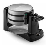 Cuisinart WAF-F40 Double Flip Belgian Waffle Maker, 1400 watts, New Black/Stainless Cuisinart