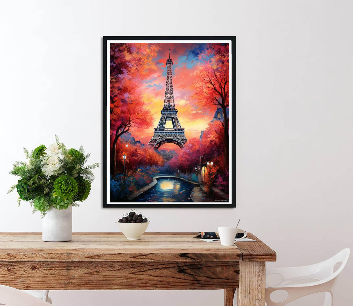 Diymood DIY 5D Diamond Painting Kits for Adults Paris Tower - Diamond Art Kits for Adults Landscapes | Full Drill Round | Crystal Mosaic Picture | Beginner | Home Wall Decor | 12x16 inch Diymood