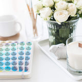 Holographic Candle Warning Labels Candle Jar Container Stickers Wax Melting Safety Stickers for Jars Tins Containers Making Supplies(240 Pieces) Zonon