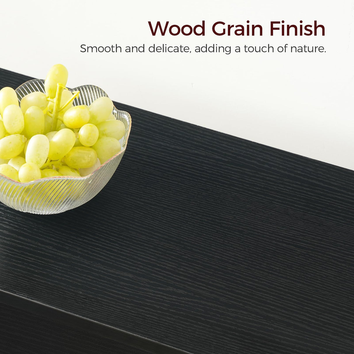 MAHANCRIS Console Table, 39.4'' Black Entryway Table for Hallway, Narrow Sofa Table Behind The Couch, Modern Foyer Tables for Entrance, Living Room, Corridor, Easy Assembly, Black CTHB16801 MAHANCRIS