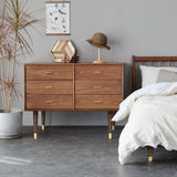 ALAMHI Wood Furniture Legs 16 inch - Coffee Table Legs - Mid Century Feet Replacement for Legs for Table - Coffee Table, Desk, Chair, Dresser, Ottoman, Cabinet, bench legs, Etc. Brown ALAMHI