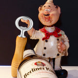 Metal Bottle Opener Kit Blank Bottle Opener Stainless Steel Open Inserts Hardware for Wedding Wine Party DIY Project Craft Wood Turning(Silver,7 Pieces) Cunhill