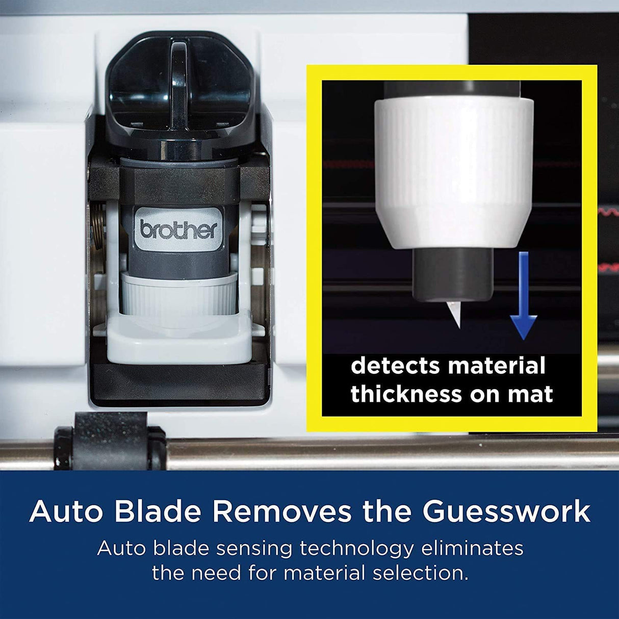 Brother ScanNCut SDX125E Electronic DIY Cutting Machine with Scanner, Make Custom Stickers, Vinyl Wall Art, Greeting Cards and More with 682 Included Patterns Brother