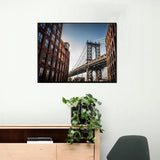 Manhattan Bridge New York USA DIY 5D Diamond Painting by Number Unique Kits Home Wall Decor Crystal Rhinestone Wall Decor 12x16 Inch WaRthy