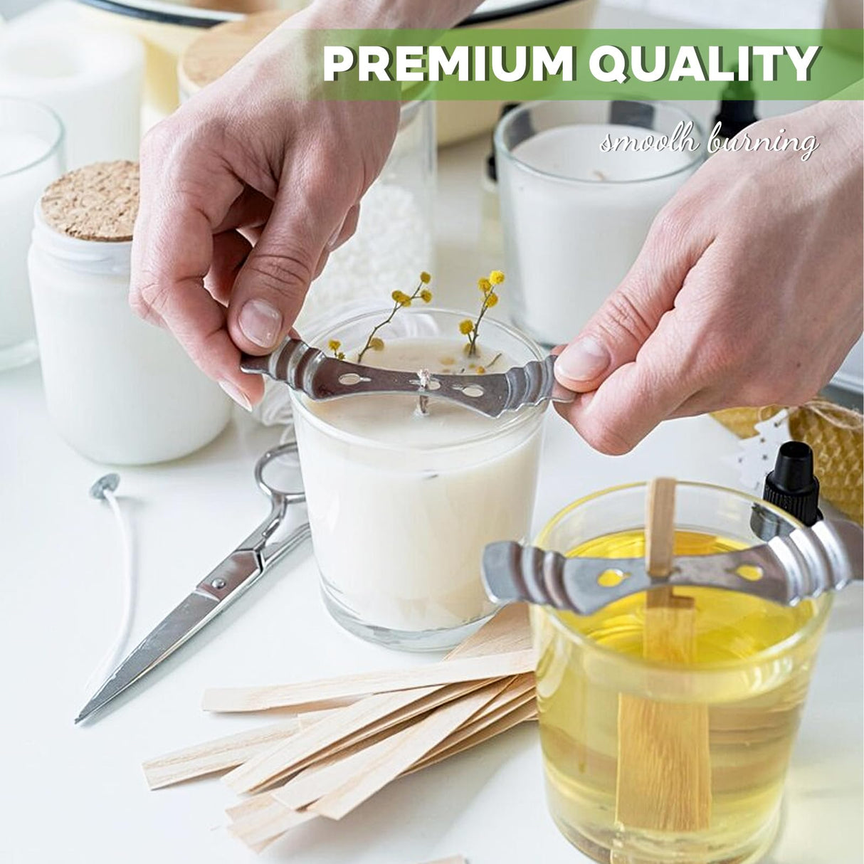 Lumispace 100% Natural Soy Wax Flakes for Candle Making,Farm-Sourced, No Additives, Eco-Friendly, Clean Burning, DIY Candle Supplies, Safe and Pure, 0.5 LBS LumiSpace