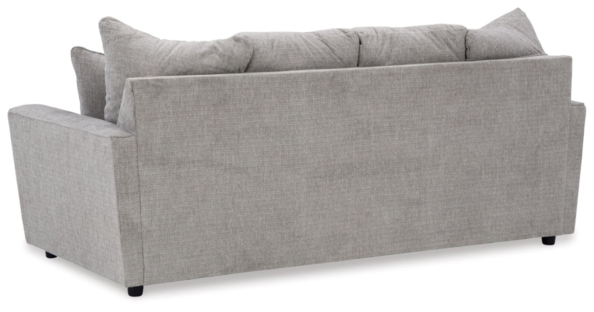 Signature Design by Ashley Stairatt Contemporary Sofa with Removable Cushions, Light Gray Signature Design by Ashley