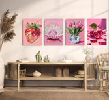 DAZZLEDOTS Diamond Art Kits for Adults, 4-Pack Disco Ball Diamond Painting Kits for Beginner Round 5D Full Drill Diamond Dots Crafts for Home Wall Decor Gifts 12x16 Inch DAZZLEDOTS