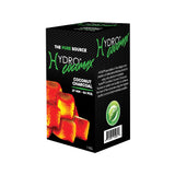 Hydro Coconut Charcoal - Ultimate Grilling & BBQ Experience with Cubes Made of Coconut Shell, Long-Lasting Odorless Charcoal - (1 KG) Hydro