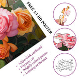 Vintage Flower Puzzles for Adults 1000 Pieces, Beautiful Rose Art Puzzles, Floral Plant Jigsaw Puzzles 1000 Pieces Spring Garden PICKFORU