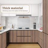 Abyssaly Wood Slat Wallpaper, Brown Shiplap Wood Grain Contact Paper Peel and Stick, Removable Self Adhesive Faux Wood Panel Wall Covering for Cabinets and Drawers 17.7 in X 236.2 in Abyssaly