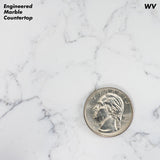 Kitchen Bath Collection Bella 72-inch Double Bathroom Vanity (Engineered Marble/White): Includes White Cabinet with Engineered Marble Countertop and White Ceramic Sinks Kitchen Bath Collection