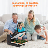 Blank Garden Flags 3-layer Fabric Double Sided Sublimation Lawn Yard Banner for Heat Transfer Vinyl 12X18 In 20 Pack White WANZELONYO