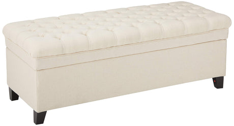 Christopher Knight Home Juliana Fabric Storage Ottoman, Beige Christopher Knight Home