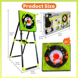 CEDOIEOP Deluxe Axe Throwing Game Set,Collapsible Stand,5 Throwing Tools Including Axes/Darts/Bows,Axe Throwing Game for Backyard CEDOIEOP