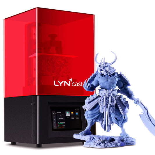 LYNCAST 3D Printer DLP Technology Fast and Precise Printing, High Speed Resin 3D Printer Ultra Quiet Printing 20000+ Hours Service Life,Upgraded DIY UV Photocuring Resin Printer Kit Desktop F - WoodArtSupply