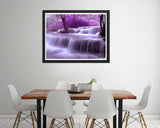Diymood DIY 5D Diamond Painting Kits for Adults Purple Woods Waterfall - Diamond Art Kits for Adults | Full Drill Round | Crystal Mosaic Picture | Beginner | Home Wall Decor | 40x50cm (16x20inch) Diymood