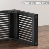 MODCART 35" Solid Wood Bench, Black Entryway Bench with Storage, Modern Shoe Bench, Narrow Bench for Entryway, Living Room, Kitchen MODCART