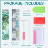 MEIYUDA Sea Turtle Diamond Painting Kits for Adults, 5D Bath Turtle Diamond Art Kits for Beginners, Animals DIY Full Diamonds Art Painting Kit for Home Wall Decor Present 12x16inch MEIYUDA